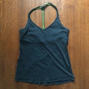 Lululemon Heather Grey Racerback Tank